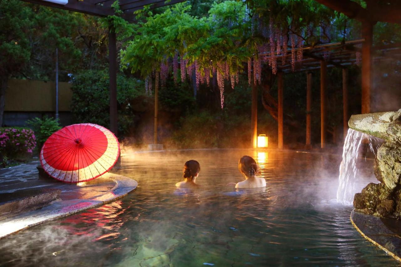 Ooedo Onsen Monogatari Shinshu Kakeyu Hotel Ueda Exterior foto
